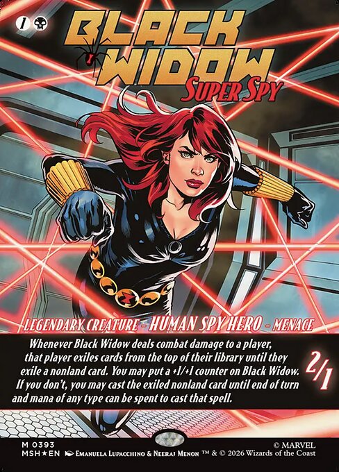 Black Widow, Super Spy — Marvel Super Heroes 393