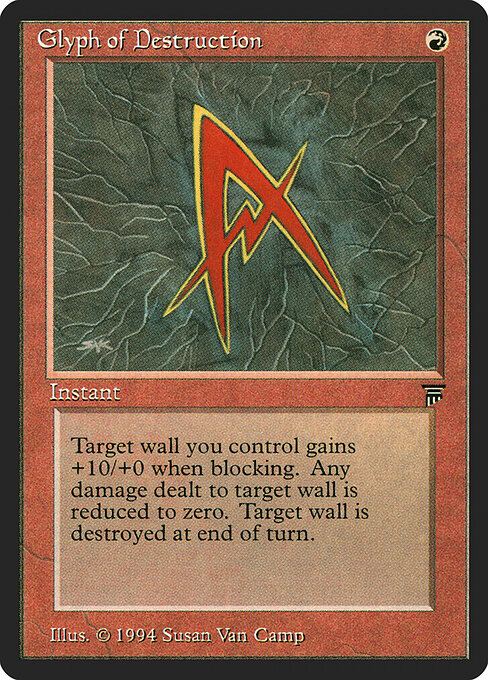 Glyph of Destruction — Legends 150