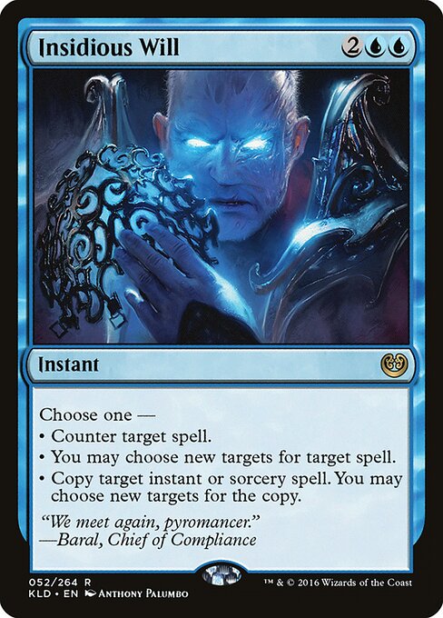 Vontade Insidiosa — Kaladesh 52