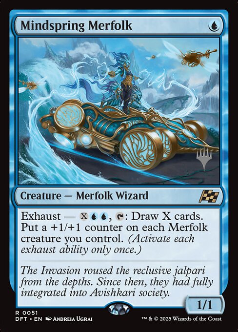 Mindspring Merfolk — Aetherdrift Promos 51p