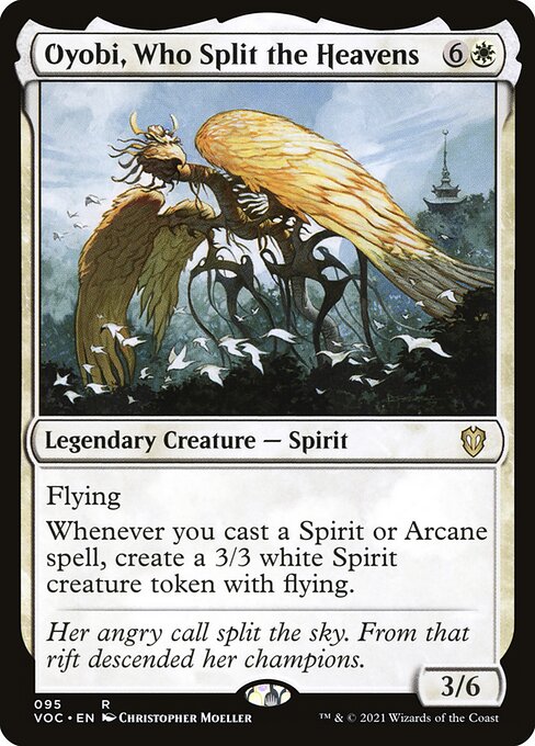 Oyobi, A que Rompeu o Céu — Crimson Vow Commander 95