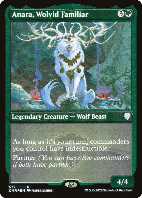 Anara, Familiar Lupídea — Commander Legends 577
