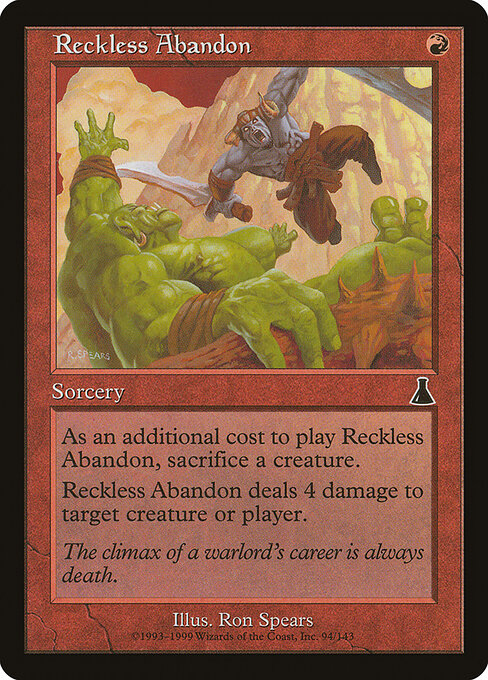 Renúncia Imprudente — Urza's Destiny 94