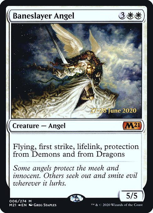 Anjo Exterminador do Mal — Core Set 2021 Promos 6s