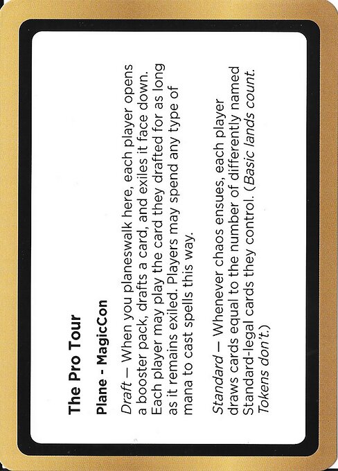 The Pro Tour — Black Lotus Unknown Planechase PLA045