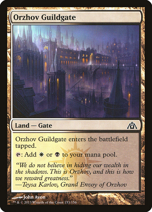 Portão da Guilda Orzhov — Dragon's Maze 153