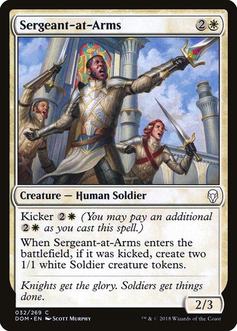 Sargento de Armas — Dominaria 32