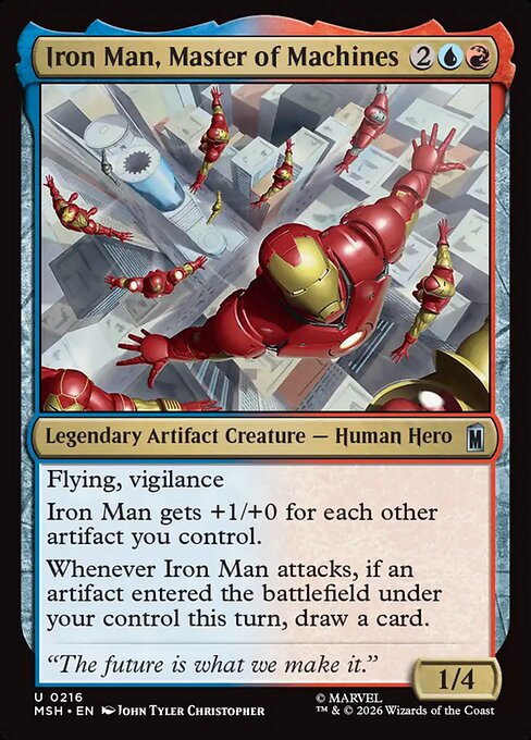 Iron Man, Master of Machines — Marvel Super Heroes 216