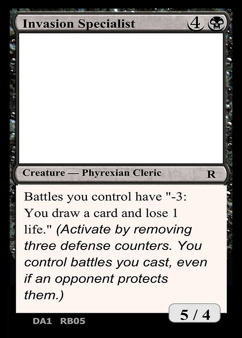 Invasion Specialist — Unknown Event RB04b