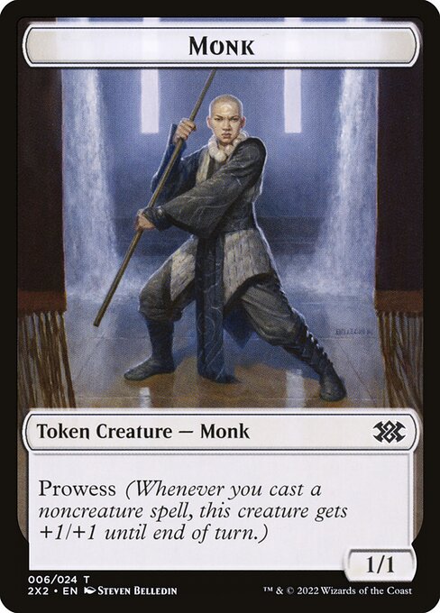 Monk — Double Masters 2022 Tokens 6