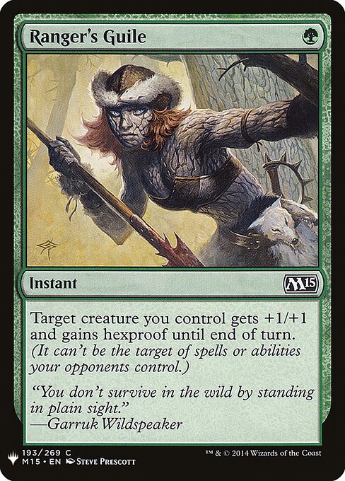 Ardil do Patrulheiro — The List M15-193