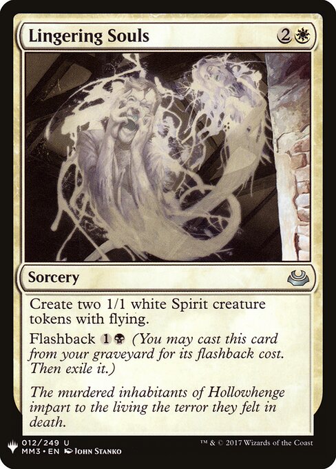 Almas Penadas — The List MM3-12