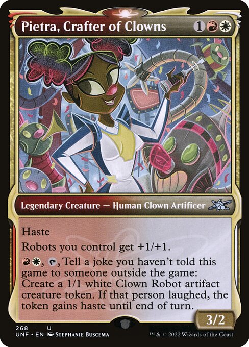 Pietra, Crafter of Clowns — Unfinity 268