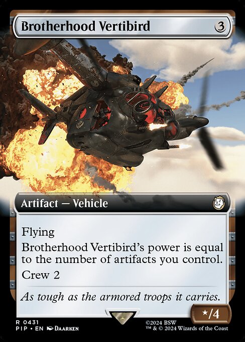 Brotherhood Vertibird — Fallout 431