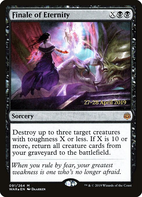 Final de Eternidade — War of the Spark Promos 91s
