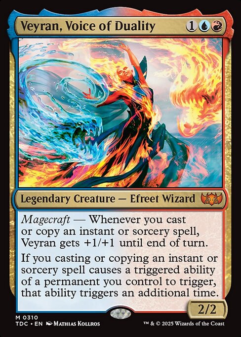 Veyran, Voz da Dualidade — Tarkir: Dragonstorm Commander 310
