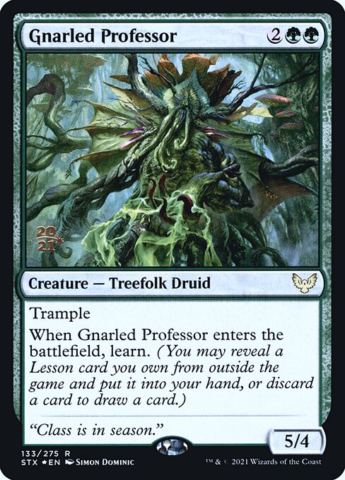 Professor Nodoso — Strixhaven: School of Mages Promos 133s