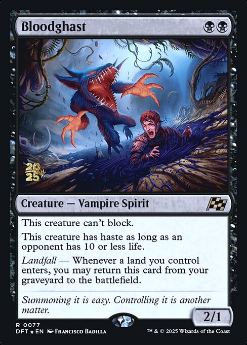 Terror Sanguinário — Aetherdrift Promos 77s