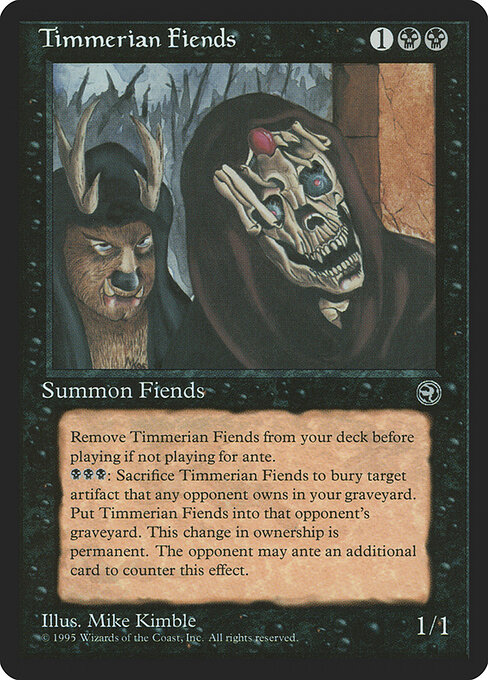 Timmerian Fiends — Homelands 58