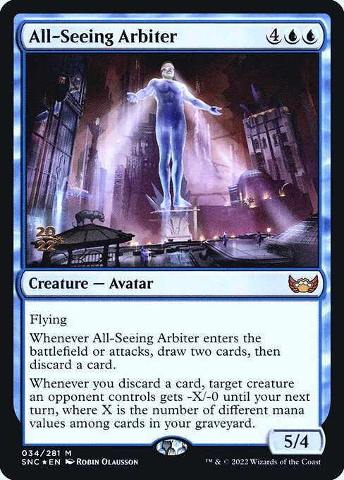 Árbitro Onisciente — Streets of New Capenna Promos 34s