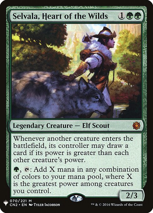 Selvala, Coração das Matas — The List CN2-70