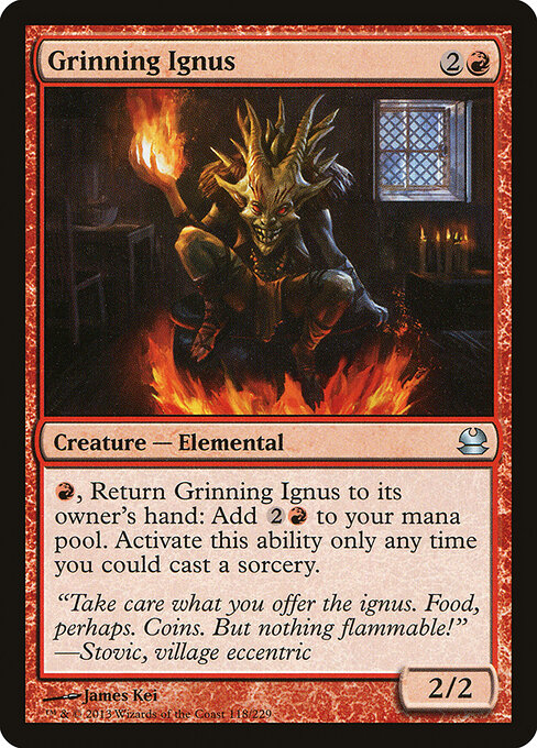 Ígneo Sorridente — Modern Masters 118