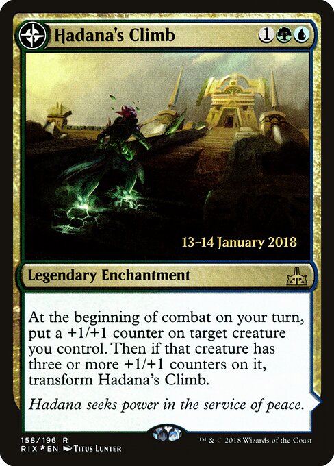 Hadana's Climb — Rivals of Ixalan Promos 158s