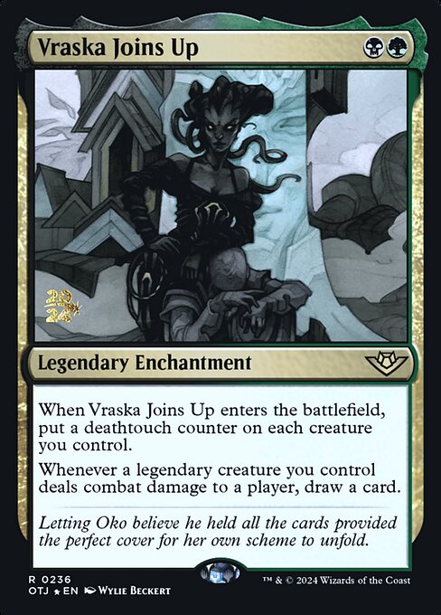 Adesão de Vraska — Outlaws of Thunder Junction Promos 236s