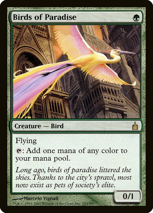 Aves do Paraíso — Ravnica: City of Guilds 153