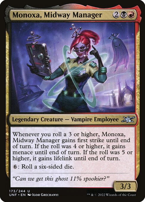 Monoxa, Midway Manager — Unfinity 173
