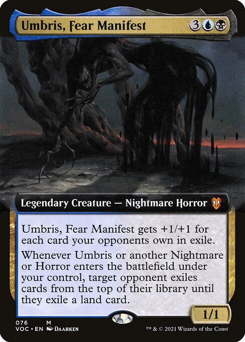 Umbris, Manifestação do Medo — Crimson Vow Commander 76