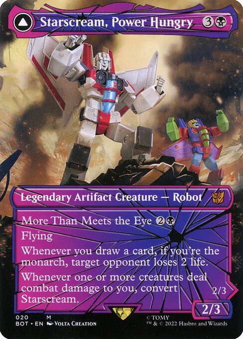 Starscream, Power Hungry — Transformers 20