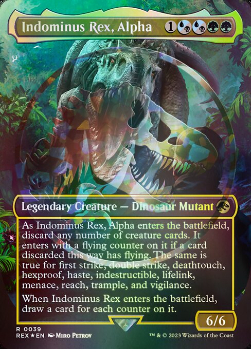 Indominus Rex, Alfa — Jurassic World Collection 39