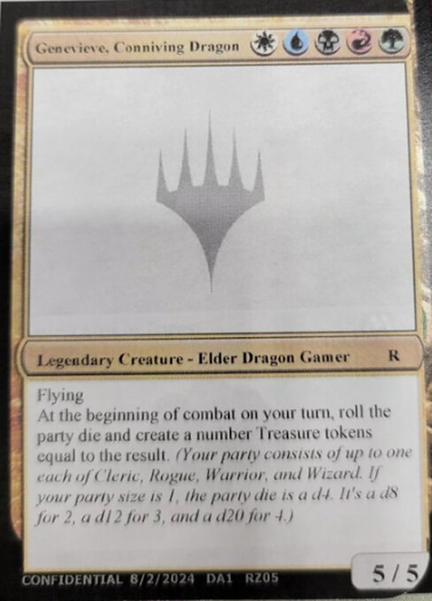 Genevieve, Conniving Dragon — Unknown Event RZ05a