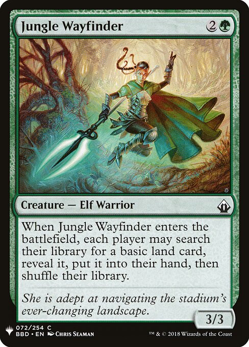 Jungle Wayfinder — The List BBD-72