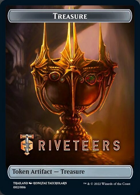 Treasure — Streets of New Capenna Southeast Asia Tokens 2