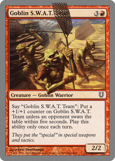 Goblin S.W.A.T. Team — Unhinged 80
