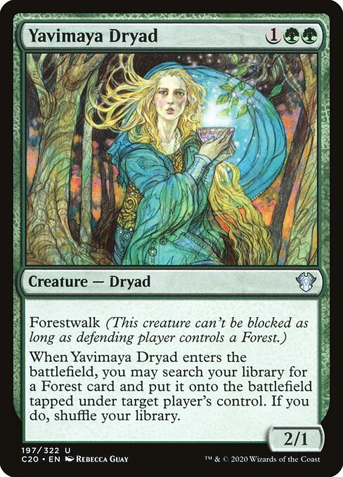 Dríade de Yavimaya — Commander 2020 197