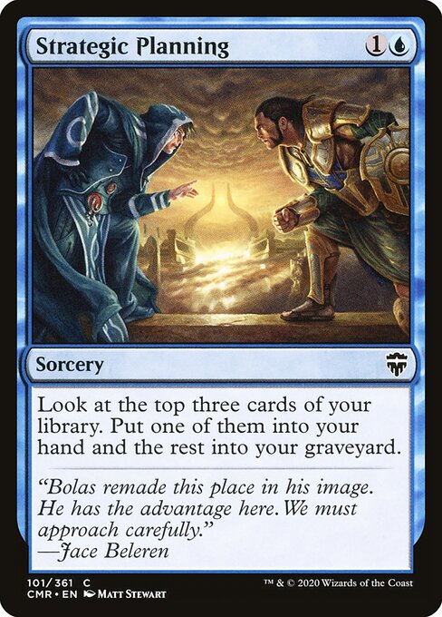 Planejamento Estratégico — Commander Legends 101
