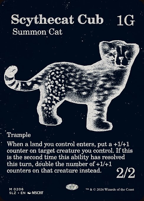 Scythecat Cub — The Zeta Set 206