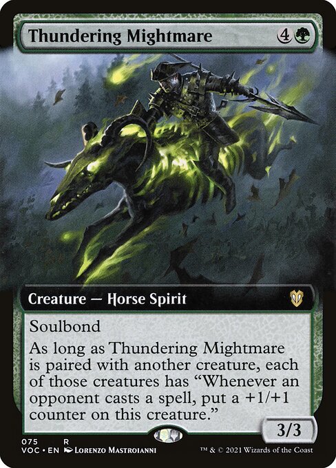 Pesadelo da Força Trovejante — Crimson Vow Commander 75