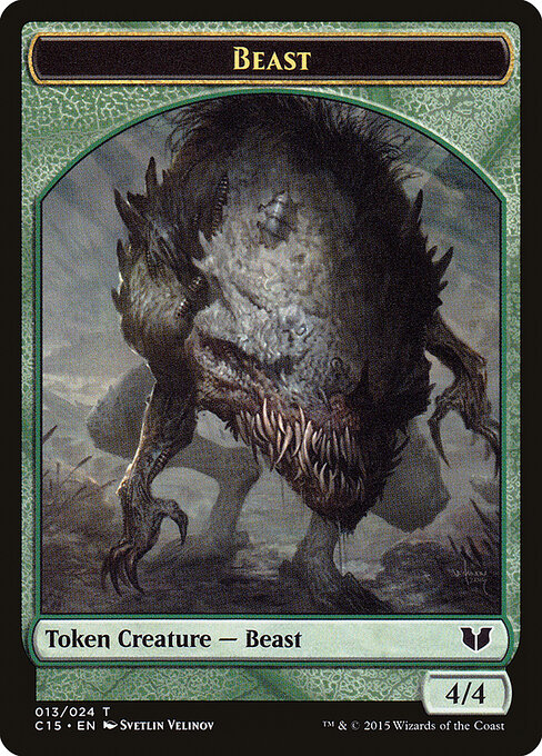 Beast — Commander 2015 Tokens 13