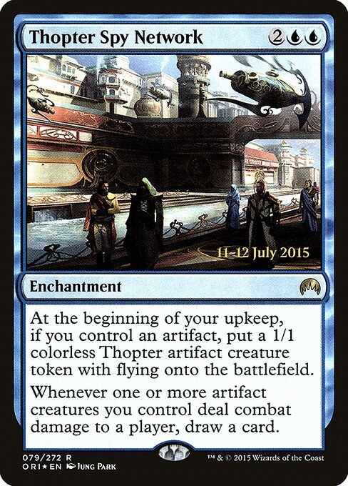 Rede de Espionagem de Tópteros — Magic Origins Promos 79s