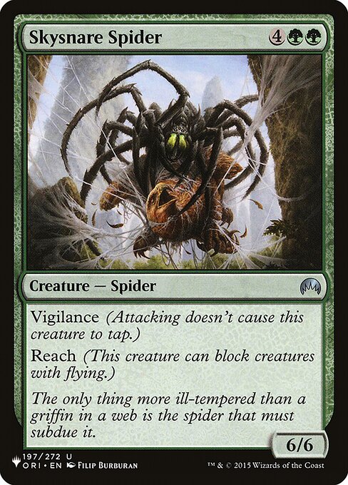 Aranha da Armadilha Celeste — The List ORI-197