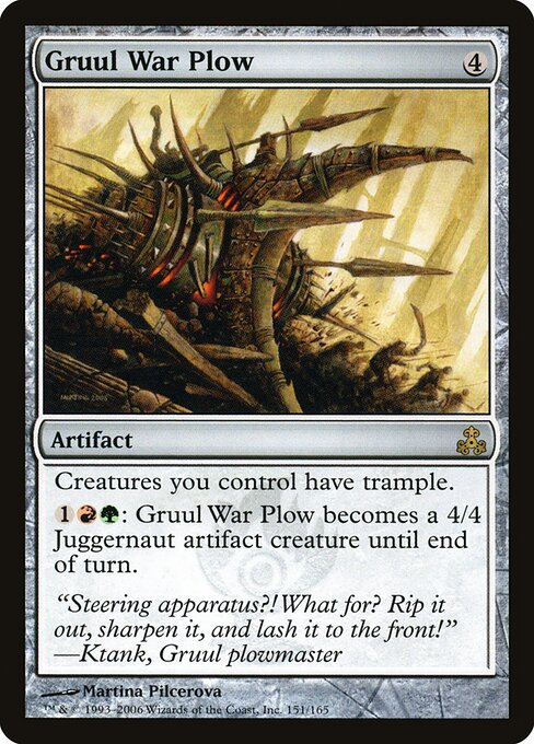 Arado de Guerra Gruul — Guildpact 151