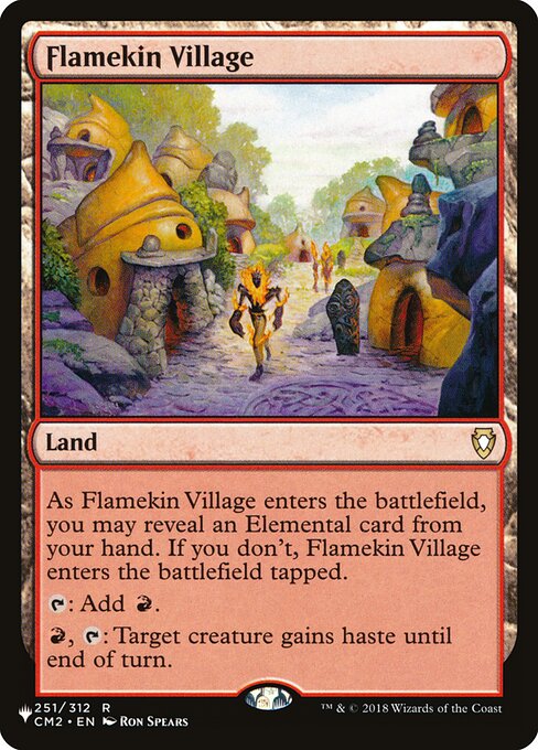 Flamekin Village — The List CM2-251