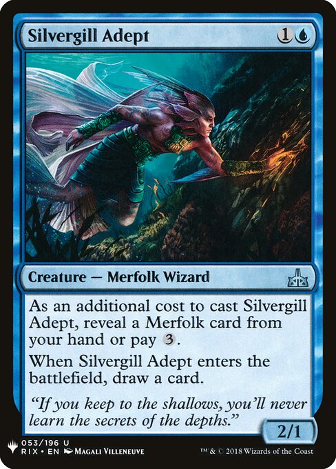 Adepto Prateobrânquio — The List RIX-53