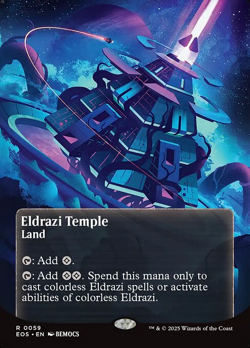 Templo dos Eldrazi — Edge of Eternities: Stellar Sights 59