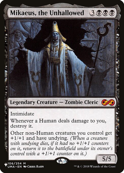 Mikaeus, o Maldito — The List UMA-106