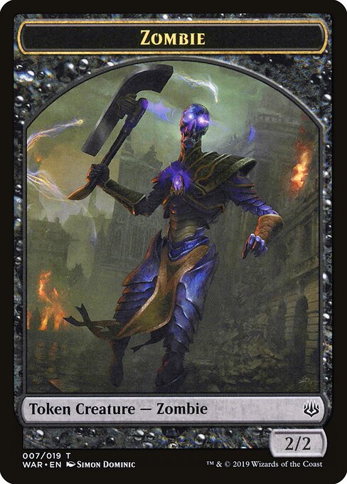 Zombie — War of the Spark Tokens 7